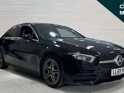 Black Used 2019 Mercedes A200 AMG line Sedan | £17,223 (Good price)