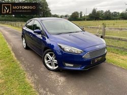 Blue Used 2018 Ford Focus Zetec Hatchback | £4,490 (Good price)