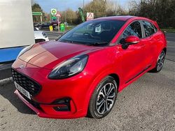 Fantastic red Used 2021 Ford Puma ST-Line Hatchback | £16,500 (Fair price)