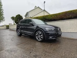 Black Used 2018 VW Tiguan R-line SUV | £19,995 (Good price)