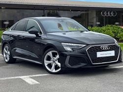 Black Used 2022 Audi A3 S-Line Sedan | £21,990 (Good price)