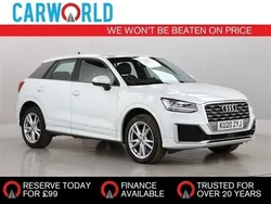 White Used 2020 Audi Q2 S-Line SUV | £14,990 (Fair price)