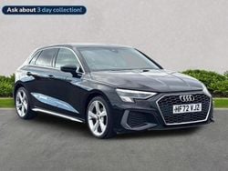 Black Used 2022 Audi A3 S-Line Hatchback | £17,525 (Good price)