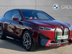 Bmwindividual aventurine red iii Used 2025 BMW iX M Sport SUV | £57,493
