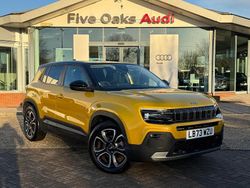 Yellow Used 2023 Jeep Avenger SUV | £18,690 (Fair price)