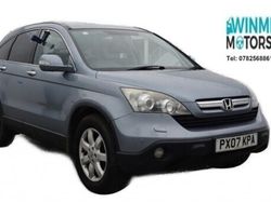 Blue and silver Used 2007 Honda CR-V ES SUV | £2,795 (Fair price)