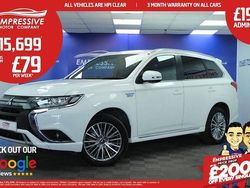White Used 2020 Mitsubishi Outlander P-HEV Estate | £15,699 (Fair price)