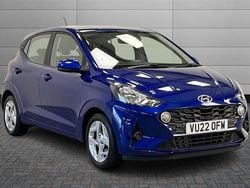 Intense blue Used 2022 Hyundai i10 SE Hatchback | £12,295 (Fair price)