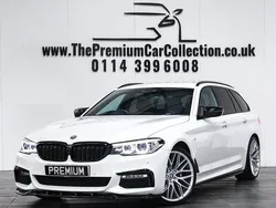 White Used 2019 BMW 530 M Sport Estate | £22,480 (Fair price)