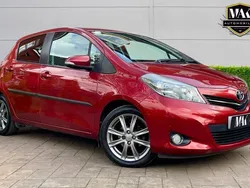 Red Used 2012 Toyota Yaris Multidrive S Hatchback | £7,690 (A bit pricey)