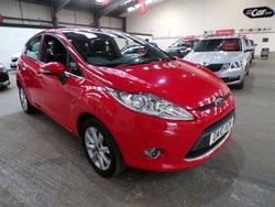 Red Used 2010 Ford Fiesta Zetec Hatchback | £3,485 (Fair price)