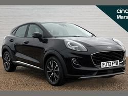 Black Used 2022 Ford Puma Titanium SUV | £16,366 (Good price)