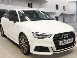 White Used 2020 Audi A3 Sportback Black Edition Hatchback | £16,799 (Fair price)