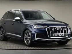 Navarra blue metallic Used 2020 Audi SQ7 Comfort SUV | £47,500 (Super price)