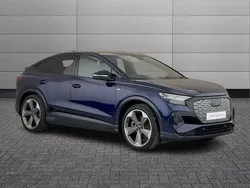 Blue Used 2023 Audi Q4 Sportback e-tron Black Edition SUV | £41,991 (Fair price)