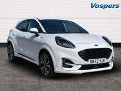 White Used 2023 Ford Puma Gen-E ST-Line SUV | £15,500 (Fair price)