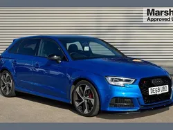 Blue Used 2020 Audi S3 Black Edition Hatchback | £24,990 (Fair price)