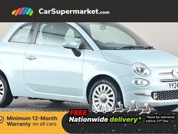 Green Used 2024 Fiat 500 Hatchback | £11,676 (A bit pricey)