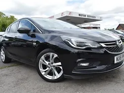 Black Used 2018 Vauxhall Astra SRi Hatchback | £8,995 (A bit pricey)