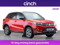 Red Used 2022 Suzuki Vitara SZ-T SUV | £13,799 (Good price)