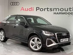 Black Used 2022 Audi Q2 S-Line SUV | £22,290 (A bit pricey)