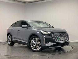 Grey Used 2025 Audi Q4 e-tron S-Line SUV | £35,900 (Fair price)