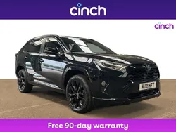 Black Used 2021 Toyota RAV4 Hybrid Edition SUV | £22,599 (Fair price)