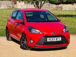 Red Used 2019 Toyota Yaris Hatchback | £10,999 (Fair price)