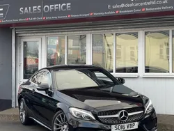 Black Used 2016 Mercedes C220 AMG line Coupe | £12,995 (Fair price)