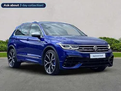 Blue Used 2021 VW Tiguan R SUV | £32,158 (Good price)
