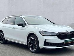 White New 2025 Skoda Superb SportLine Estate | £42,490 (Fair price)