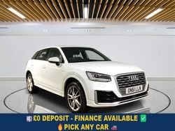 White Used 2017 Audi Q2 S-Line SUV | £13,599 (Fair price)