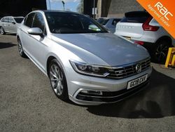 Silver Used 2019 VW Passat R-line Sedan | £15,490 (Fair price)