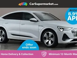 Used 2023 Audi e-tron Sportback S-Line SUV | £23,176 (Fair price)