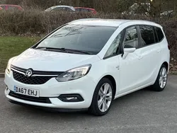 White Used 2017 Vauxhall Zafira Tourer SRi MPV | £8,200 (Fair price)
