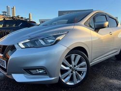Silver Used 2017 Nissan Micra Tekna Hatchback | £6,995 (Fair price)
