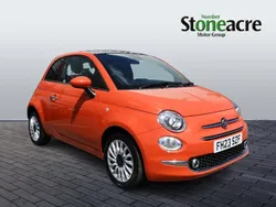 Orange Used 2023 Fiat 500 Hatchback | £10,995 (Fair price)