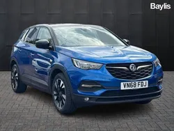 Blue Used 2019 Vauxhall Grandland X Design Edition SUV | £11,664 (Fair price)