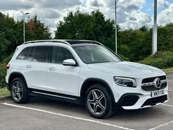 White Used 2021 Mercedes GLB220 AMG line SUV | £29,850 (Fair price)
