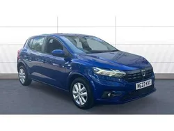 Blue Used 2022 Dacia Sandero Comfort Hatchback | £9,309 (Good price)
