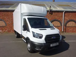 White Used 2021 Ford Transit S Cabriolet | £13,495 (Fair price)