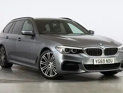 Blue Used 2019 BMW 520 M Sport Estate | £25,000 (Expensive)