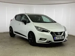 White Used 2021 Nissan Micra N-TEC Hatchback | £11,000 (Fair price)