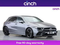 Grey Used 2019 Mercedes A35 AMG Premium Plus Hatchback | £21,749 (Good price)