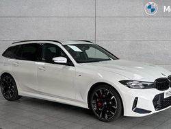 White Used 2025 BMW 320 M Sport Estate | £35,674 (A bit pricey)