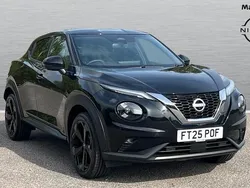 Pearl black New 2025 Nissan Juke Tekna SUV | £21,990 (A bit pricey)