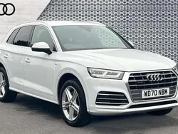 White Used 2021 Audi Q5 S-Line SUV | £27,538 (Good price)