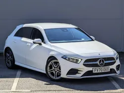 White Used 2020 Mercedes A200 Executive Hatchback | £13,495 (Fair price)