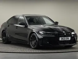 Sapphire black Used 2021 BMW M3 Competition Edition Sedan | £46,200 (Fair price)