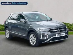Grey Used 2024 VW T-Roc Style SUV | £23,530 (Fair price)